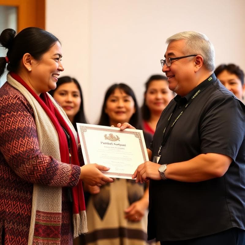 Entrega de certificados